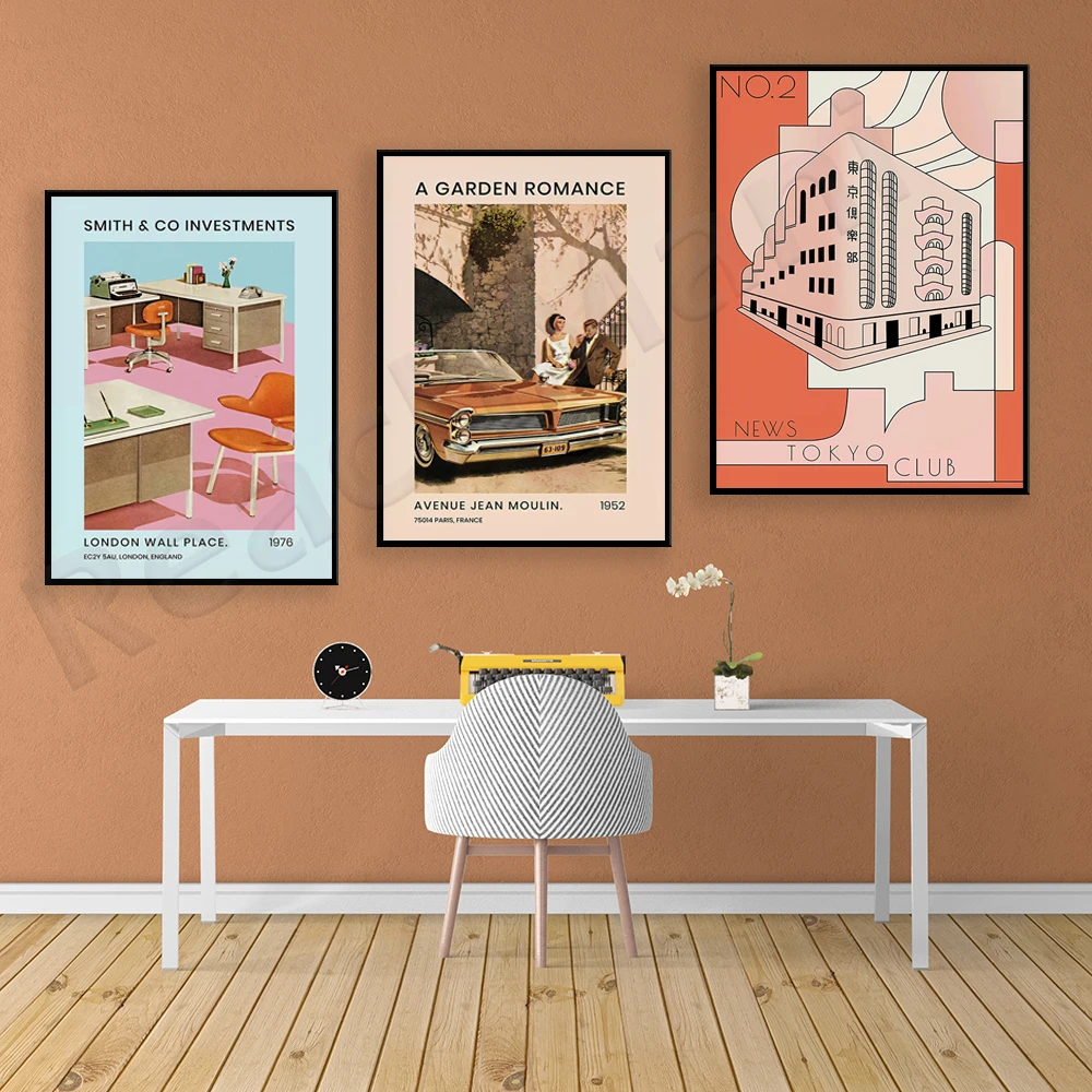 Wall Street Square, London, UK, 1976, JEA N Avenue Mill, Paris, France, 1952, Tokyo, Japan Club travel poster, minimalism
Wall Street Square, London, UK, 1976, JEA N Avenue Mill, Paris, France, 1952, Tokyo, Japan Club travel poster, minimalism