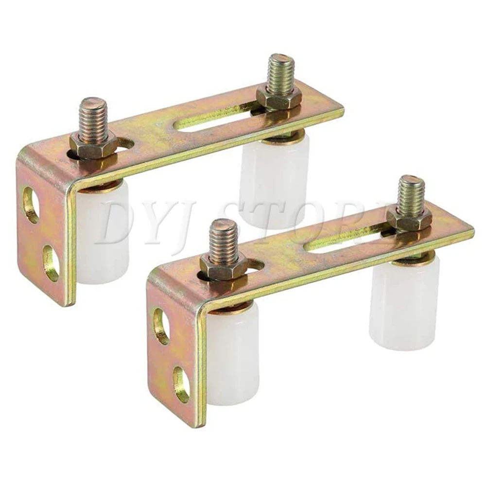 2 шт., направляющие ролики для раздвижных ворот с L-образным кронштейном
2 шт., направляющие ролики для раздвижных ворот с L-образным кронштейном