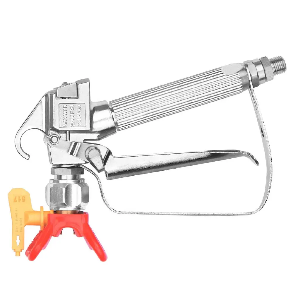 Paint Sprayer High Pressure Airless Paint Sprayers Swivel Joint Wall Painting High Quality Spray Tool No Spraying Machine
Paint Sprayer High Pressure Airless Paint Sprayers Swivel Joint Wall Painting High Quality Spray Tool No Spraying Machine