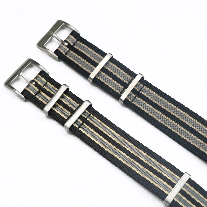 18mm Nylon Strap 20mm 22mm Nato Watchband Bracelet For Omega/Rolex/Seiko French Troops Parachute Bag Military Striped Watch Belt
18mm Nylon Strap 20mm 22mm Nato Watchband Bracelet For Omega/Rolex/Seiko French Troops Parachute Bag Military Striped Watch Belt