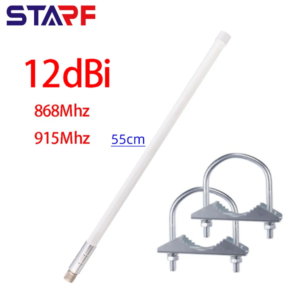 12dBi LoRawan Fiberglass Antenna HNT Helium 915MHz Omni Fiberglass Aerial Antenna For Bobcat Nebra Sensecap Rak
12dBi LoRawan Fiberglass Antenna HNT Helium 915MHz Omni Fiberglass Aerial Antenna For Bobcat Nebra Sensecap Rak