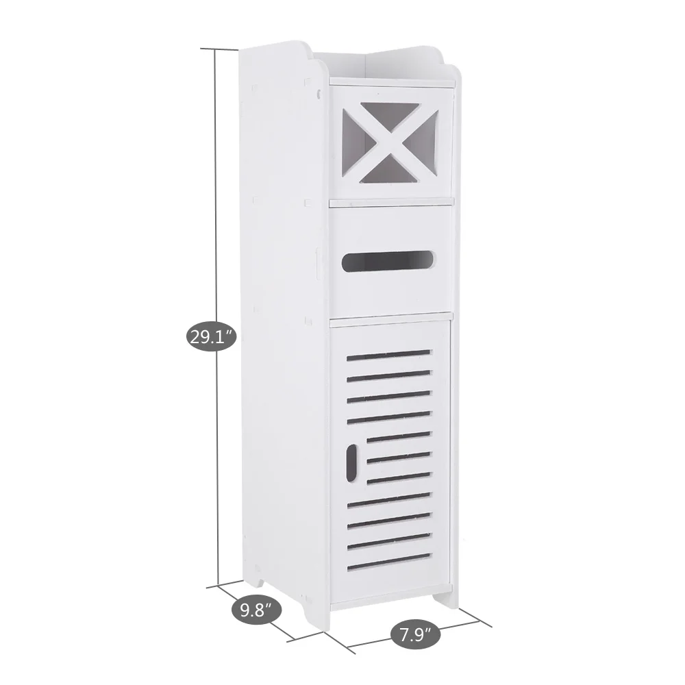 Bathroom Side Cabinet Toilet Paper Towel Storage Narrow Cabinet Storage Shelf Organizer
Bathroom Side Cabinet Toilet Paper Towel Storage Narrow Cabinet Storage Shelf Organizer