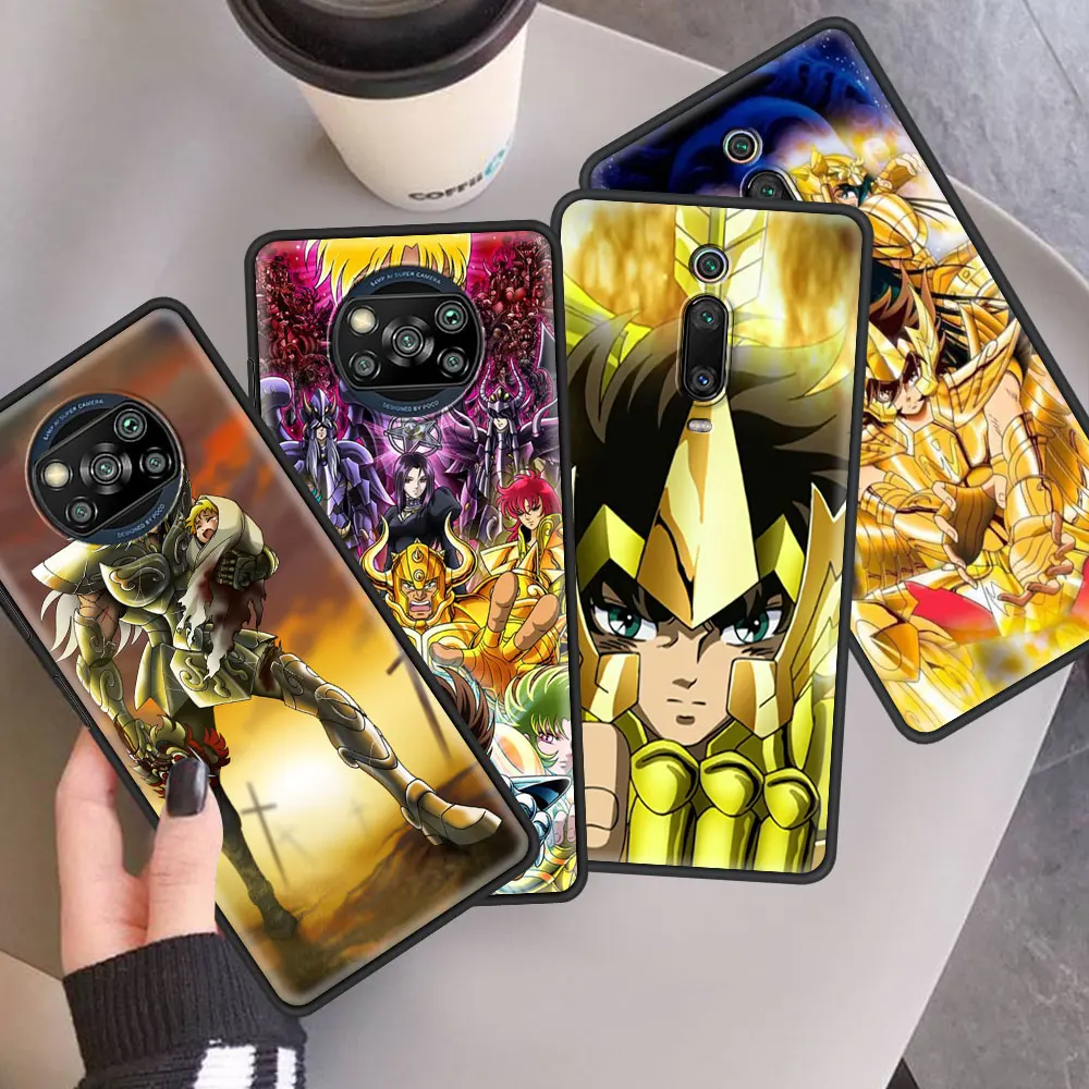 Silicone Case for Xiaomi Mi Poco X3 X4 NFC M3 M4 Pro F3 GT Phone Cover 11T 5G 11 Lite Coque Redmi K40 Cas Anime Cool Saint Seiya
Silicone Case for Xiaomi Mi Poco X3 X4 NFC M3 M4 Pro F3 GT Phone Cover 11T 5G 11 Lite Coque Redmi K40 Cas Anime Cool Saint Seiya