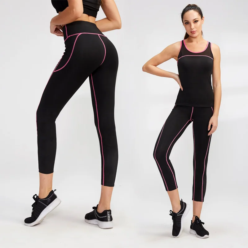 2021 Women's Fitness 2 Piece Suit Yoga Sets Gym Clothing Leggings+Sports Vest Running Tights Workout Sportswear Yoga Pants XXL
2021 Women's Fitness 2 Piece Suit Yoga Sets Gym Clothing Leggings+Sports Vest Running Tights Workout Sportswear Yoga Pants XXL