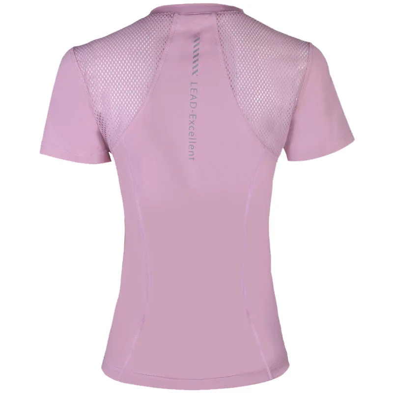 Women's Slim-Fitting Running Quick-Drying Short Sleeve T-Shirt High Stretch Sports Breathable Tight-Fitting Fitness Yoga Wear
Women's Slim-Fitting Running Quick-Drying Short Sleeve T-Shirt High Stretch Sports Breathable Tight-Fitting Fitness Yoga Wear