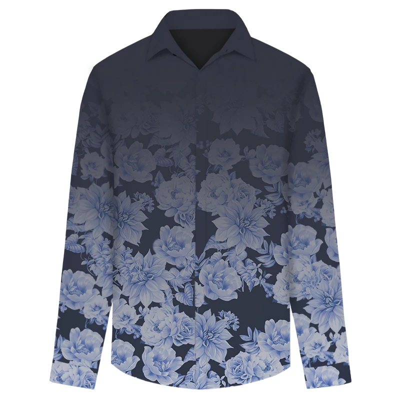 Cloudstyle Мужская рубашка с 3D принтом цветов, Высококачественная модная повседневная мужская рубашка с длинными рукавами на весну и лето
Cloudstyle Мужская рубашка с 3D принтом цветов, Высококачественная модная повседневная мужская рубашка с длинными рукавами на весну и лето