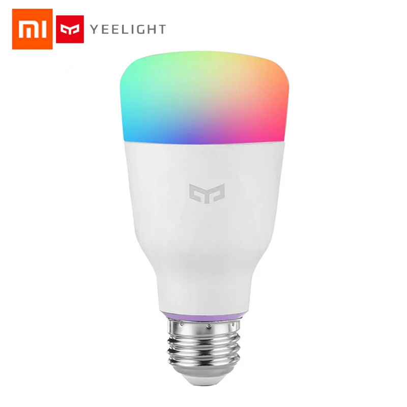 

Xiaomi Yeelight Smart LED Bulb 1S Colorful 800 Lumens 8.5W E27 Lemon Smart Lamp For Mi Home App White/RGB Option