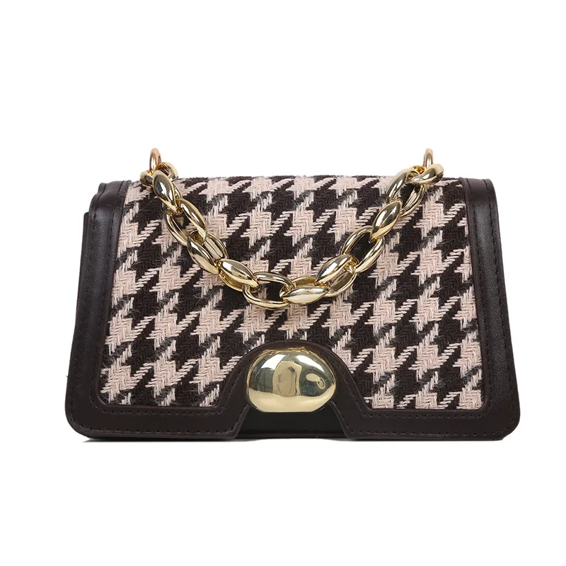 Design Women Bags Fashion High-end Plaid Pu One-shoulder Diagonal Bag for Woman Fashionable Purses Satchels Designer Bag
Design Women Bags Fashion High-end Plaid Pu One-shoulder Diagonal Bag for Woman Fashionable Purses Satchels Designer Bag