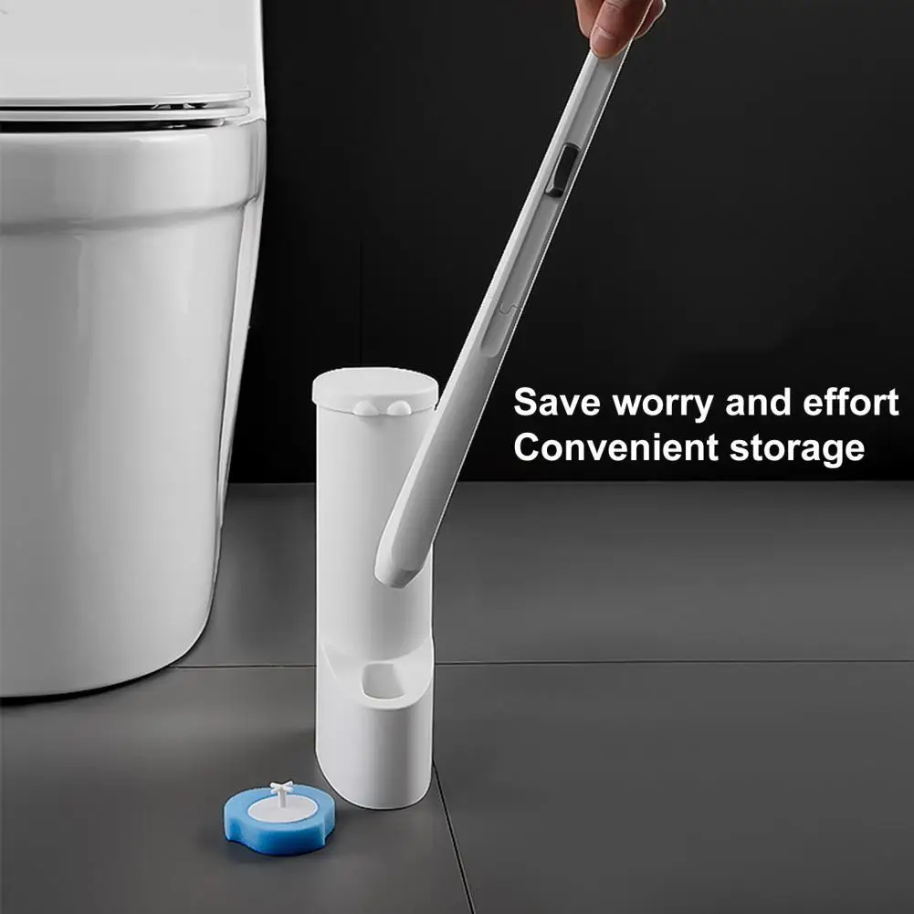 ABS 1 Set Convenient Rotating Brush Head Toilet Brush Not Easy Deformed Toilet Brush More Thicken Sponge for Bathroom
ABS 1 Set Convenient Rotating Brush Head Toilet Brush Not Easy Deformed Toilet Brush More Thicken Sponge for Bathroom