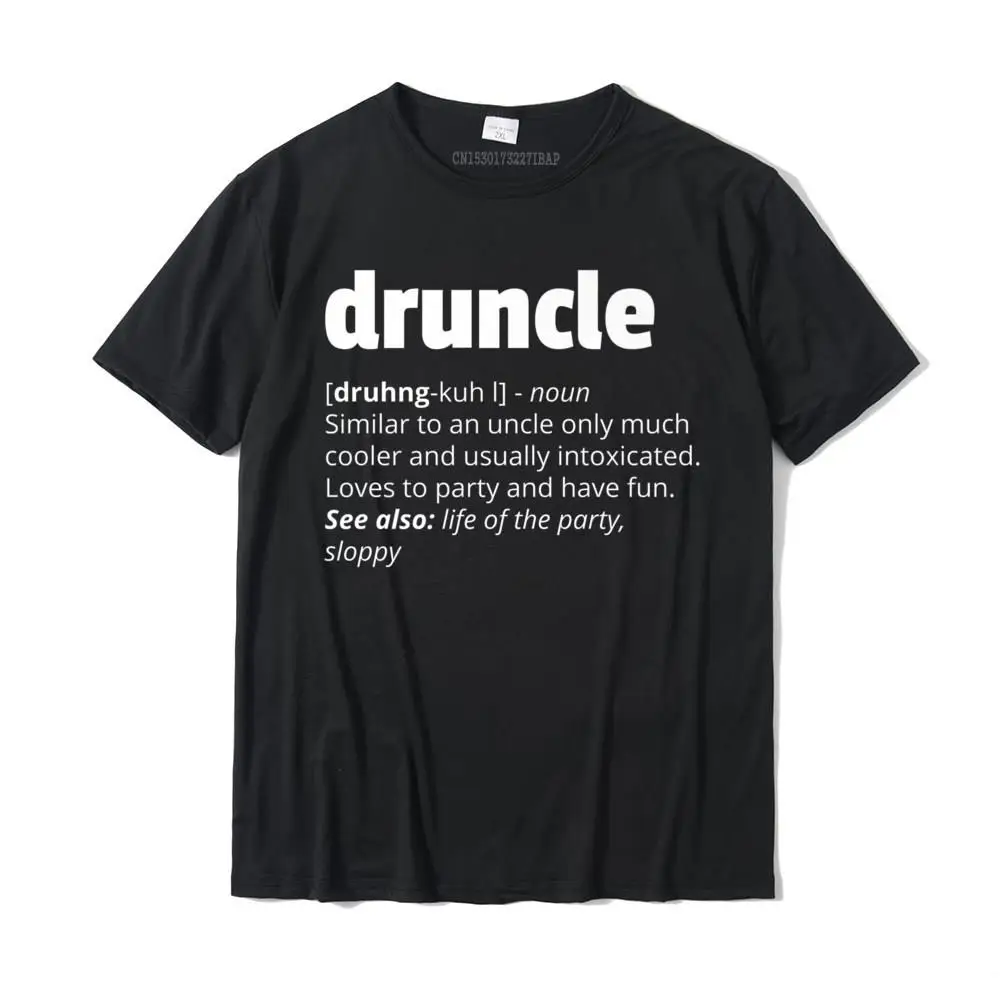 Mens Druncle Funny Father's Day T-Shirt Drunk Uncle Shirt Gift Cute Men Top T-Shirts Cotton Tops T Shirt Design
Mens Druncle Funny Father's Day T-Shirt Drunk Uncle Shirt Gift Cute Men Top T-Shirts Cotton Tops T Shirt Design