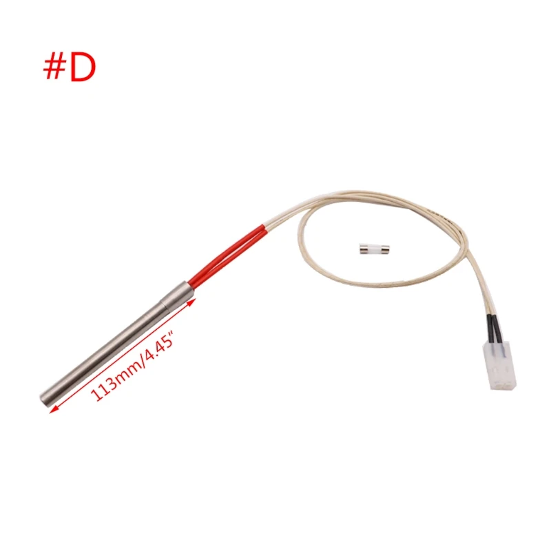 350W 220V Ignition Igniter Hot Rod Wood Pellet Stove 10*140/150/170mm M16*1.5 Thread Fireplace Grill
350W 220V Ignition Igniter Hot Rod Wood Pellet Stove 10*140/150/170mm M16*1.5 Thread Fireplace Grill