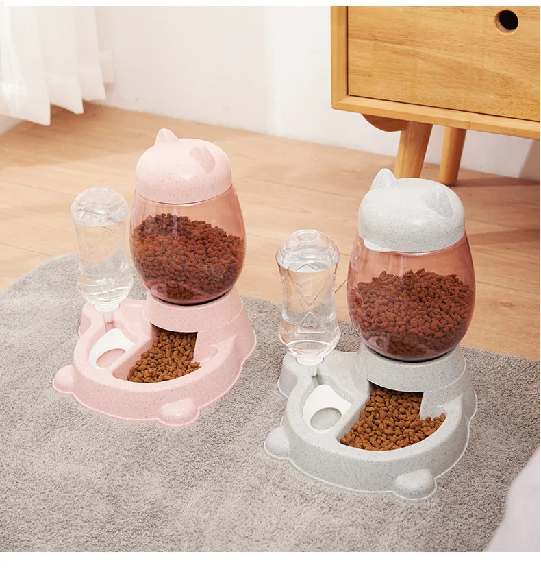 2.2L Pet Dog Cat Automatic Feeder Bowl for Dogs Drinking Water 528ml Bottle Kitten Bowls Slow Food Feeding Container Supplies
2.2L Pet Dog Cat Automatic Feeder Bowl for Dogs Drinking Water 528ml Bottle Kitten Bowls Slow Food Feeding Container Supplies