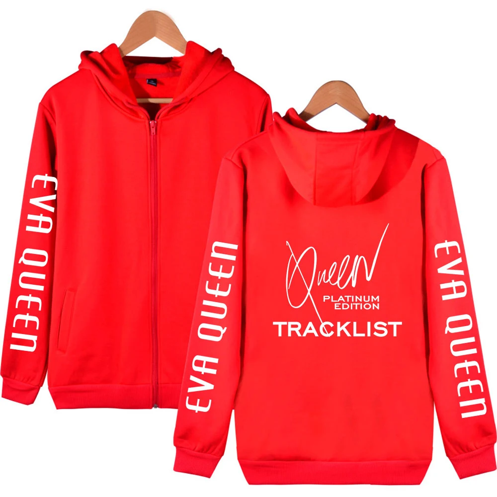 New Arrival Eva Queen Hoodie Streetwear Hip Hop Funny Hoodies Unisex Fashion Print Hooded Sweatshirts Casual Zipper Jacket
New Arrival Eva Queen Hoodie Streetwear Hip Hop Funny Hoodies Unisex Fashion Print Hooded Sweatshirts Casual Zipper Jacket