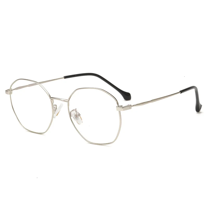 Eyewear New Style Mirror Frame Anti-blue Light Retro Myopia Flat Frame