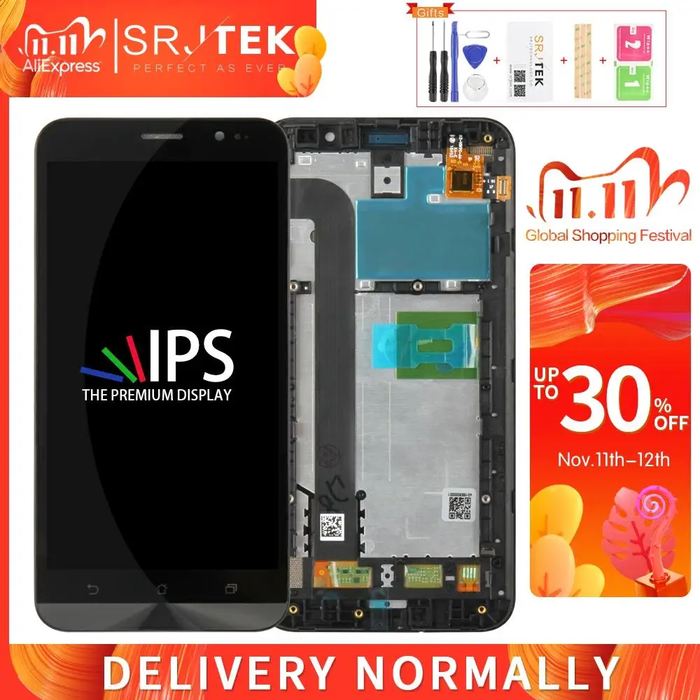 ЖК-дисплей Srjtek для Asus Zenfone GO ZB552KL, панель сенсорного экрана, стекло в сборе 5 .. 0 ''с рамкой для дисплея ZB552KL
ЖК-дисплей Srjtek для Asus Zenfone GO ZB552KL, панель сенсорного экрана, стекло в сборе 5 .. 0 ''с рамкой для дисплея ZB552KL