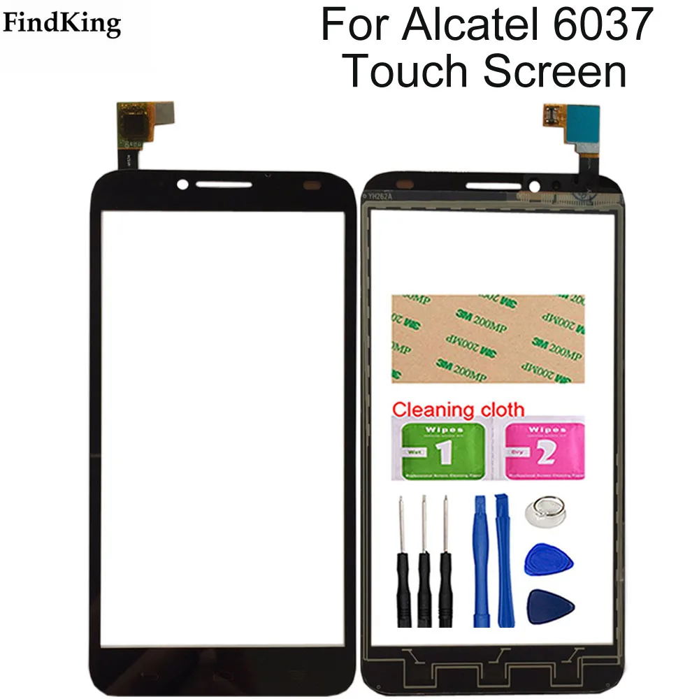 5 0 ''сенсорный экран для Alcatel One Touch Idol 2 6037 OT6037 6037Y сенсорный дигитайзер