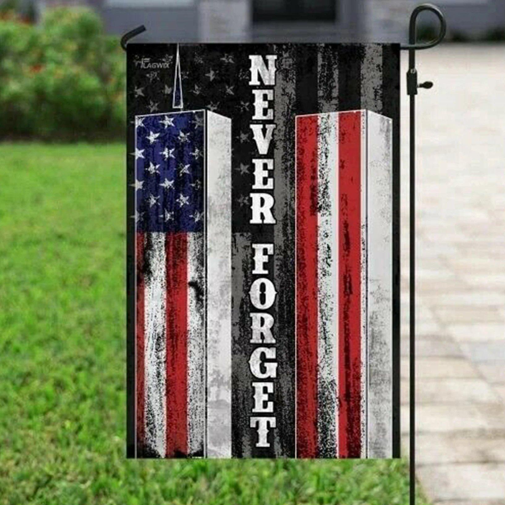 12"x18" U.S. 911 Never Forget the Banner 911 Flag America Festival Decoration Banner
12"x18" U.S. 911 Never Forget the Banner 911 Flag America Festival Decoration Banner