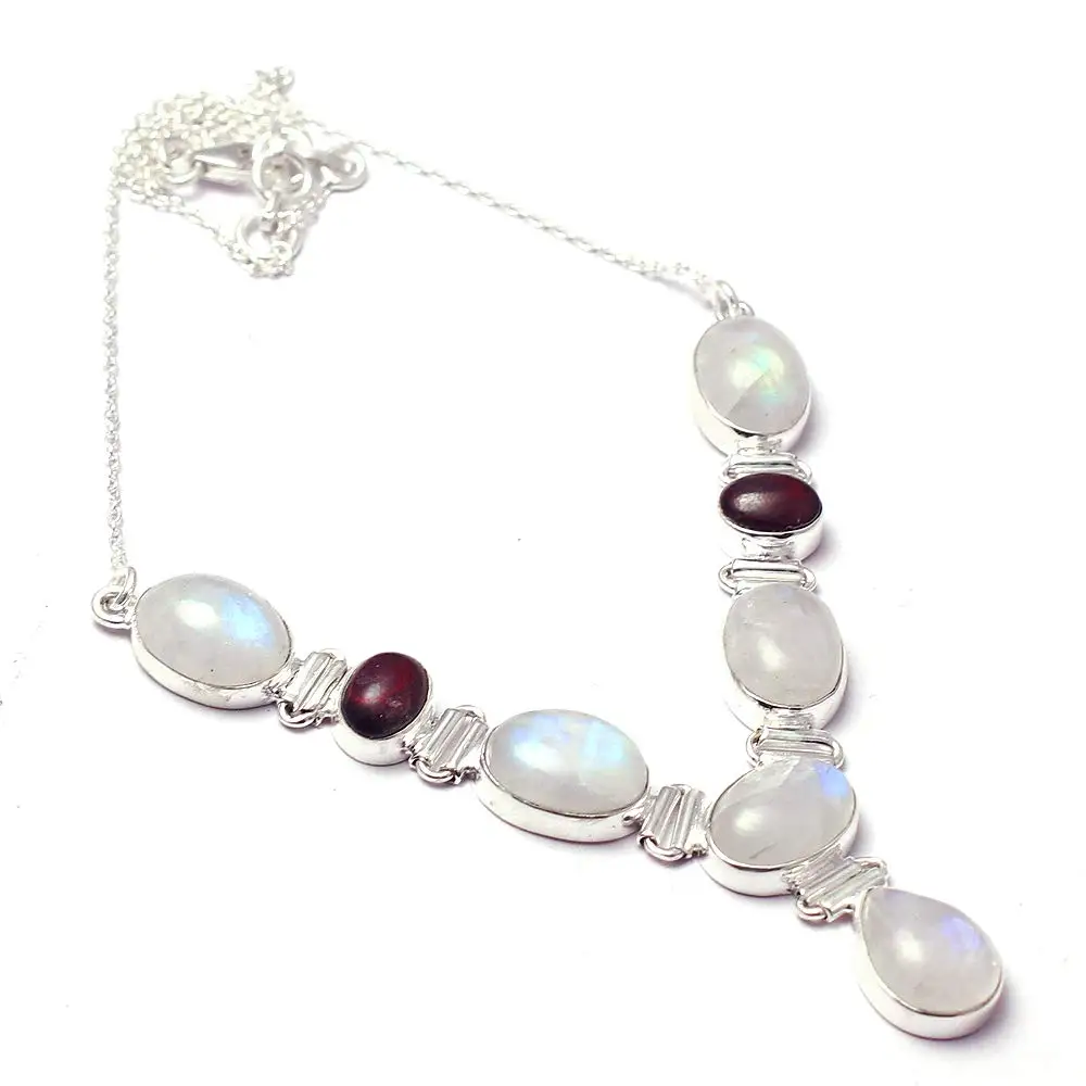 Подлинный синий огонь лунный камень + Rubellite ожерелье 925 пробы серебро, 45 см, 2SN0067
Подлинный синий огонь лунный камень + Rubellite ожерелье 925 пробы серебро, 45 см, 2SN0067