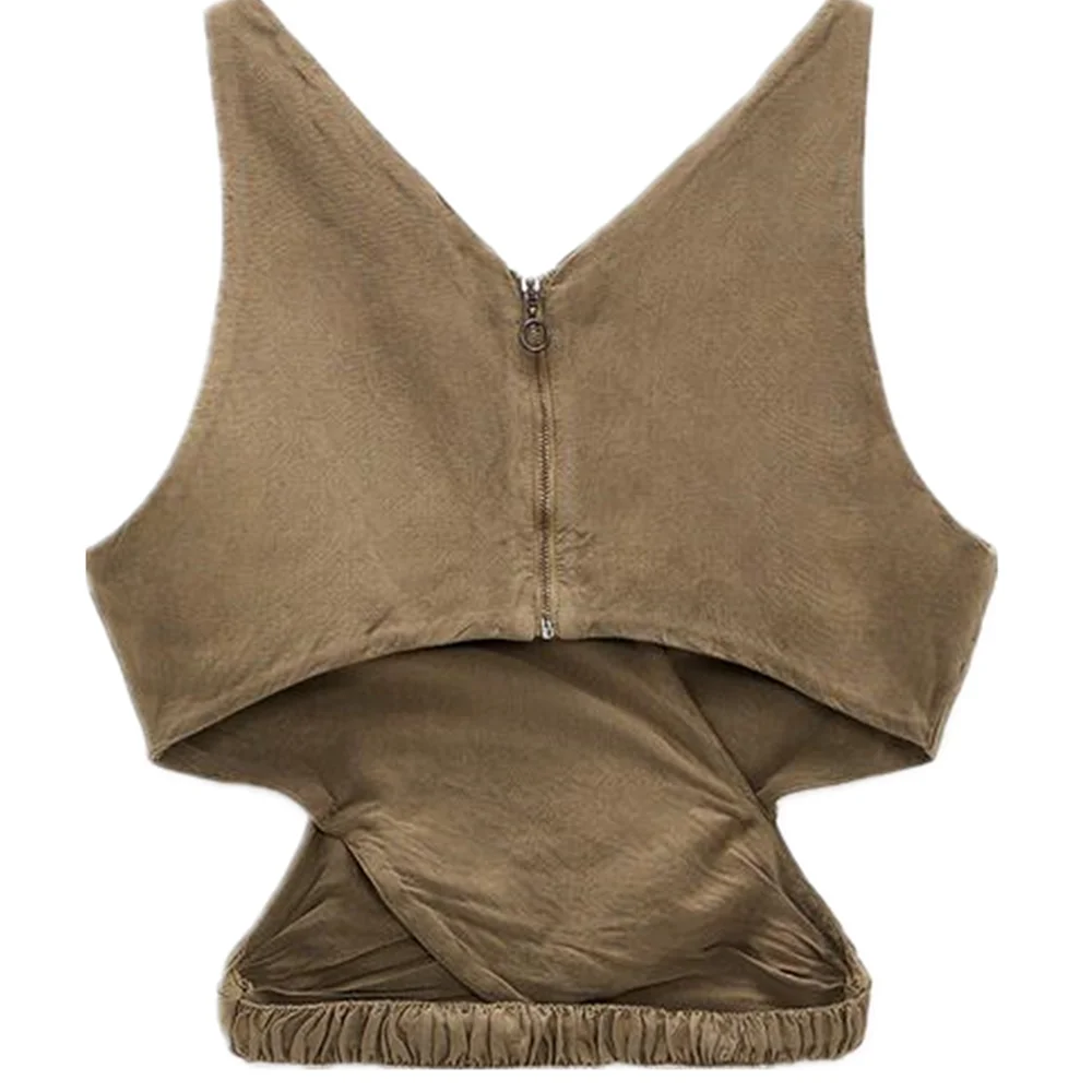 2021 ZA Summer Short Cropped Tops Women Fashion Slim Vest Women Workout Tops Ladies Patchwork Shirts Tank Top for Women
2021 ZA Summer Short Cropped Tops Women Fashion Slim Vest Women Workout Tops Ladies Patchwork Shirts Tank Top for Women