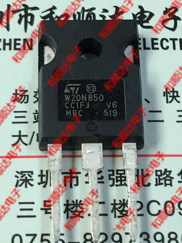 10 ./ STW20NB50 TO-247 500V 20A 
10 ./ STW20NB50 TO-247 500V 20A