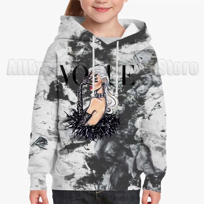 Girls Baby Vogue 3D Print Hoodies Spring Autumn Kids Graphic Sweatshirts Toddler Cute Pullovers Children Cartoon Tops Sudadera
Girls Baby Vogue 3D Print Hoodies Spring Autumn Kids Graphic Sweatshirts Toddler Cute Pullovers Children Cartoon Tops Sudadera