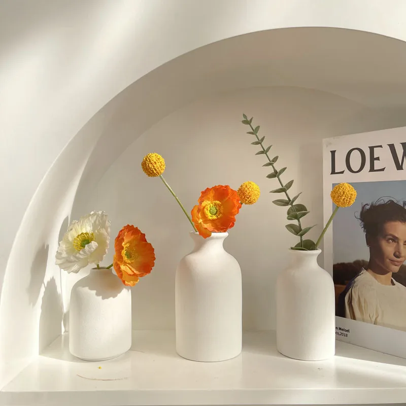 Vase Ceramic Nordic Creative Home Decor Living Room Vases Flower Arrangement Dried Flower Simulation Flowers Desktop Decoration
Vase Ceramic Nordic Creative Home Decor Living Room Vases Flower Arrangement Dried Flower Simulation Flowers Desktop Decoration