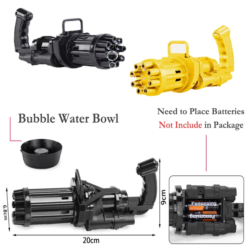 2021 New Toy Kids Gatling Bubble Gun Toys Summer Automatic Soap Water Bubble Machine for Children Indoor Outdoor Wedding Bubble
2021 New Toy Kids Gatling Bubble Gun Toys Summer Automatic Soap Water Bubble Machine for Children Indoor Outdoor Wedding Bubble