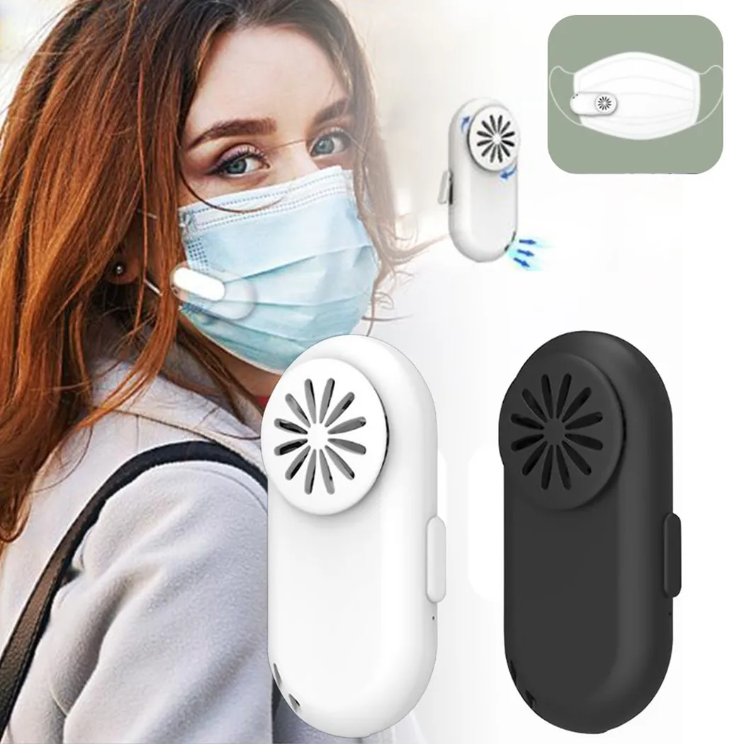 Reusable Portable Fan For Face Mask Clip-On Air Filter USB Rechargeable Exhaust Mini Fans Personal Wearable Air Purifiers
Reusable Portable Fan For Face Mask Clip-On Air Filter USB Rechargeable Exhaust Mini Fans Personal Wearable Air Purifiers