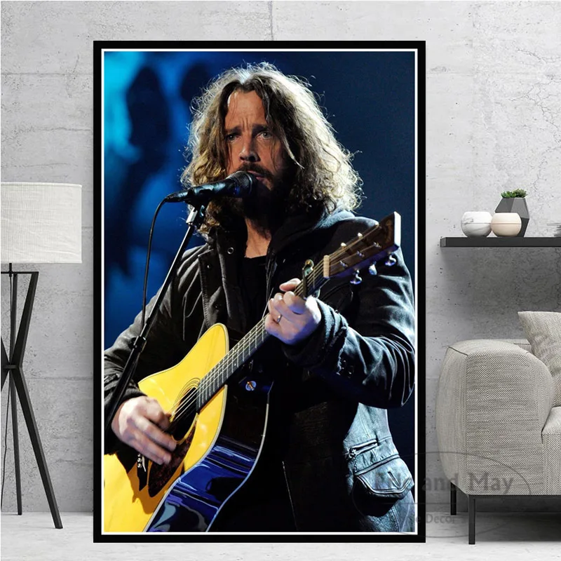Posters And Prints Chris Cornell Guitar Music Star Wall Art Picture Canvas Painting Vintage Poster Decorative Home Decor Quadro
Posters And Prints Chris Cornell Guitar Music Star Wall Art Picture Canvas Painting Vintage Poster Decorative Home Decor Quadro