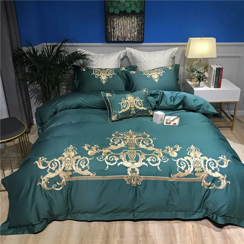 Europe style Luxury Bedding Set King Queen size bed sheet set 2021 Cotton Bed cover Bedlinen ropa de cama Duvet Cover 
Europe style Luxury Bedding Set King Queen size bed sheet set 2021 Cotton Bed cover Bedlinen ropa de cama Duvet Cover