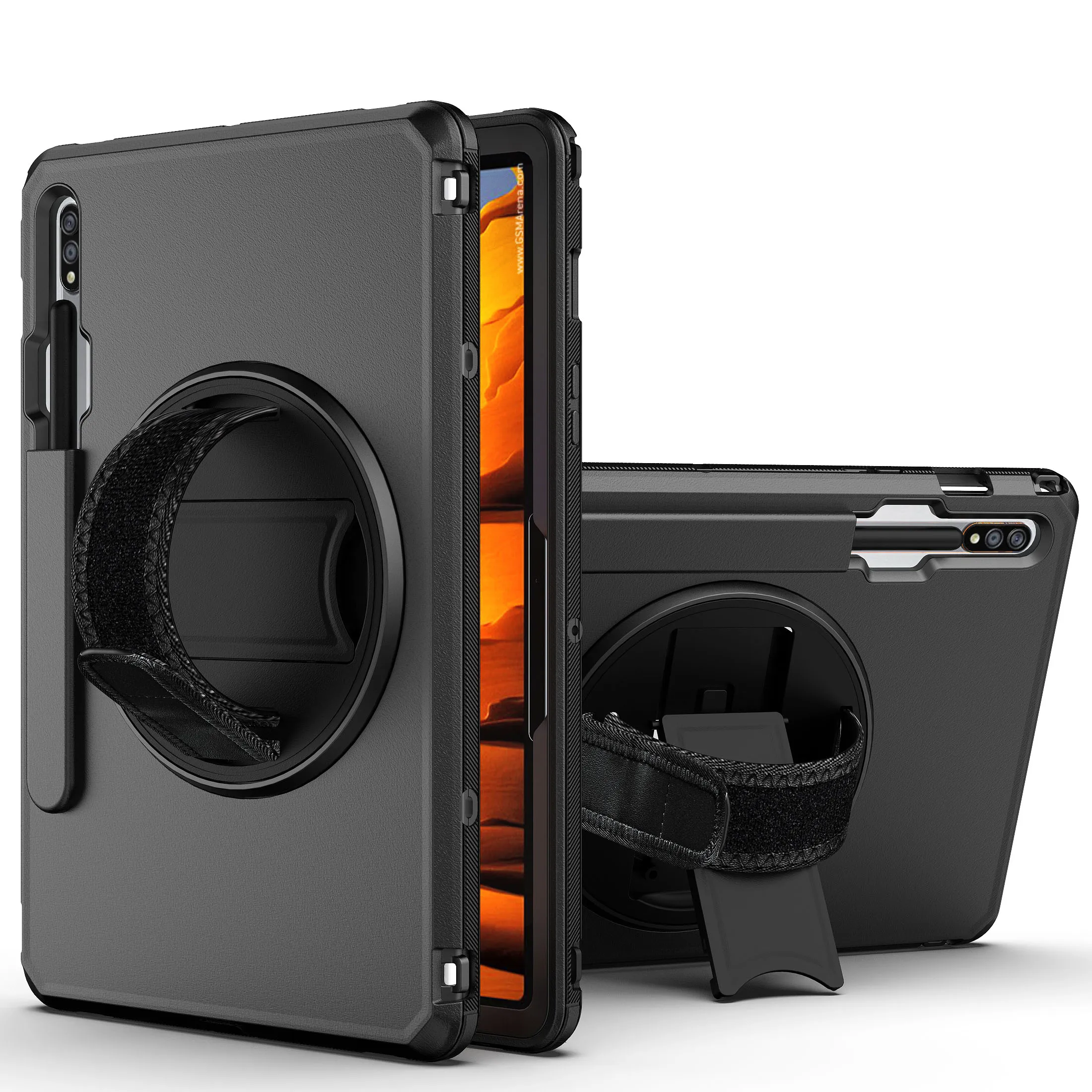 Shockproof Tablet Case For Samsung Galaxy Tab S7 11" T870 Cover Anti-fall Rugged Duty Stand Tablet Case For SM-T870 T875 Cover
Shockproof Tablet Case For Samsung Galaxy Tab S7 11" T870 Cover Anti-fall Rugged Duty Stand Tablet Case For SM-T870 T875 Cover