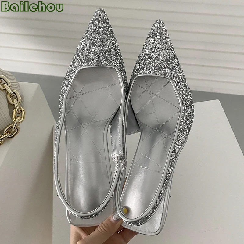 High Heels Big Size Woman Pumps Female Bling Party Summer Shoes For Women Sandals 2022 Slip-On Pointed Toe High-Heeled Sandals
High Heels Big Size Woman Pumps Female Bling Party Summer Shoes For Women Sandals 2022 Slip-On Pointed Toe High-Heeled Sandals
