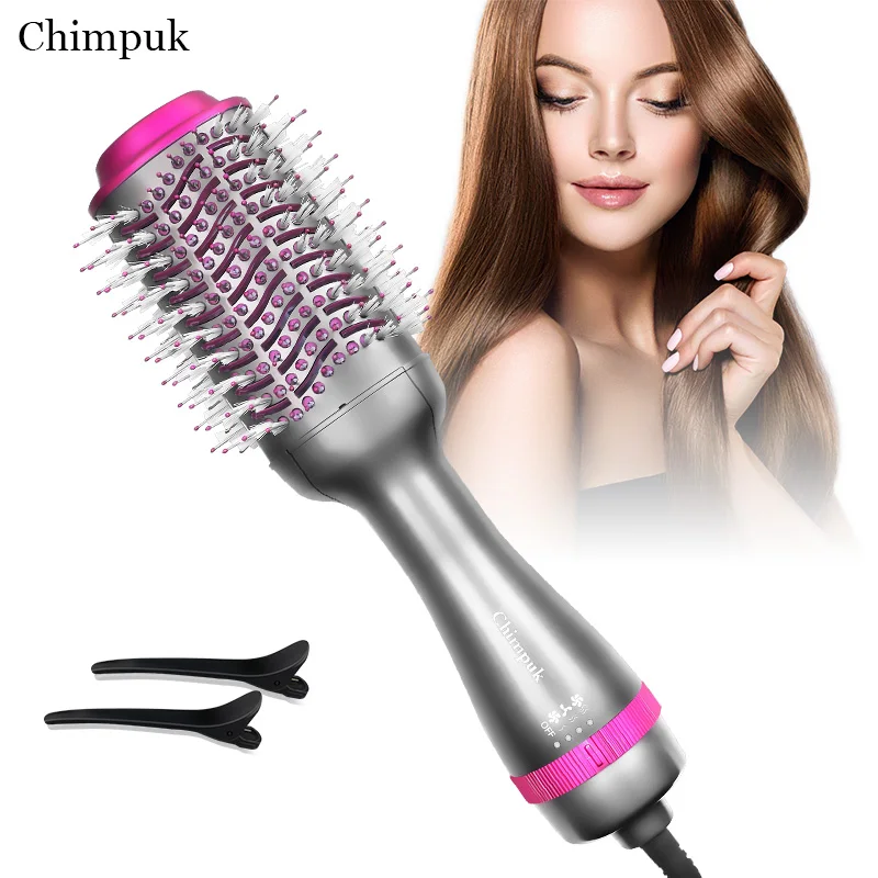 4 in 1 One Step Hair Dryer Hot Air Brush Hair Straightener Comb and Curling Comb One Step Hair Dryers Professional Hair Tool
4 in 1 One Step Hair Dryer Hot Air Brush Hair Straightener Comb and Curling Comb One Step Hair Dryers Professional Hair Tool