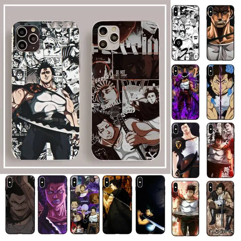 MaiYaCa Yami Sukehiro Black Clover Anime Phone Case for iphone 13 11 12 pro XS MAX 8 7 6 6S Plus X 5S SE 2020 XR cover
MaiYaCa Yami Sukehiro Black Clover Anime Phone Case for iphone 13 11 12 pro XS MAX 8 7 6 6S Plus X 5S SE 2020 XR cover