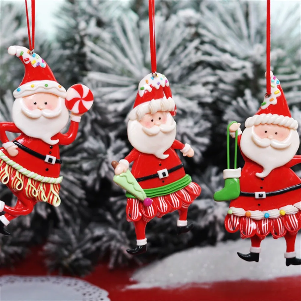 Christmas Ornaments Xmas Tree Wishing Ornaments Santa Claus Snowman Candy Stockings Ornament Noel Navidad
Christmas Ornaments Xmas Tree Wishing Ornaments Santa Claus Snowman Candy Stockings Ornament Noel Navidad