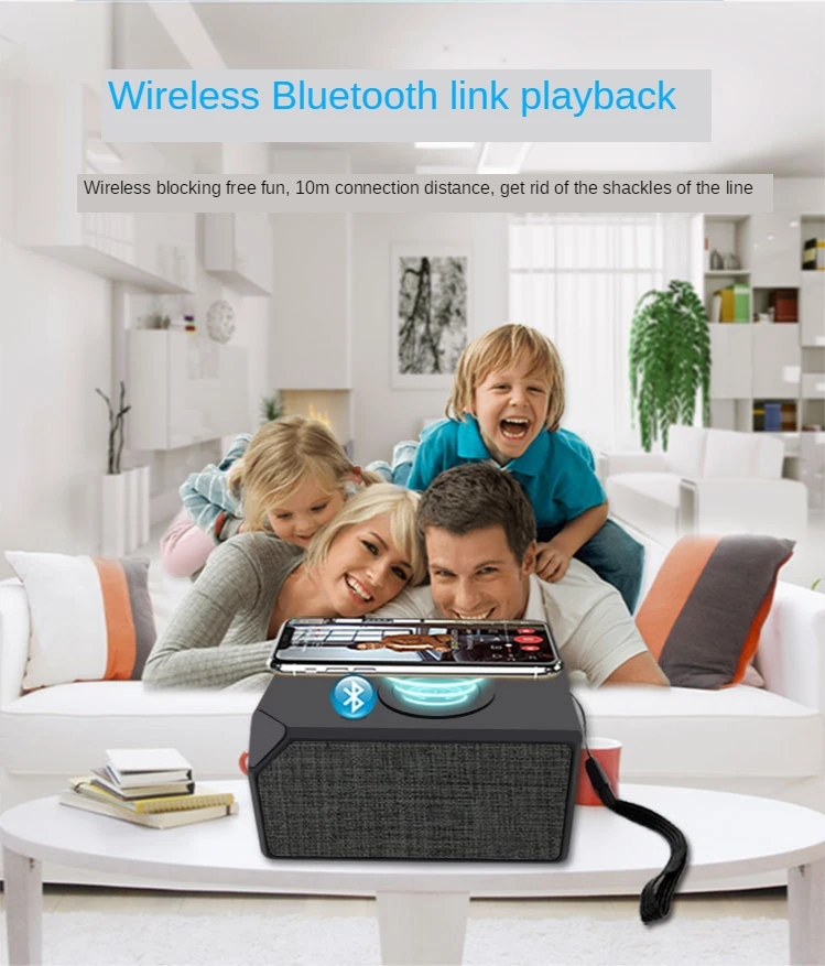 Bluetooth Speaker Subwoofer Portable Speaker Outdoor Sports High Standby Wireless Charger
Bluetooth Speaker Subwoofer Portable Speaker Outdoor Sports High Standby Wireless Charger