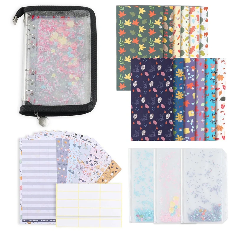 Cash Budget Envelope Wallet System for Women 12 Budget Sheets Envelopes Binder Note for Budgeting and Saving Money 
Cash Budget Envelope Wallet System for Women 12 Budget Sheets Envelopes Binder Note for Budgeting and Saving Money