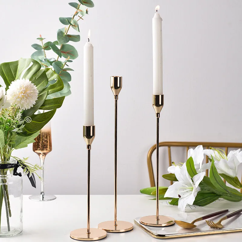 1Pcs European Metal Candle Holder Simple Golden Wedding Decoration Bar Party Living Room Decoration Home
1Pcs European Metal Candle Holder Simple Golden Wedding Decoration Bar Party Living Room Decoration Home