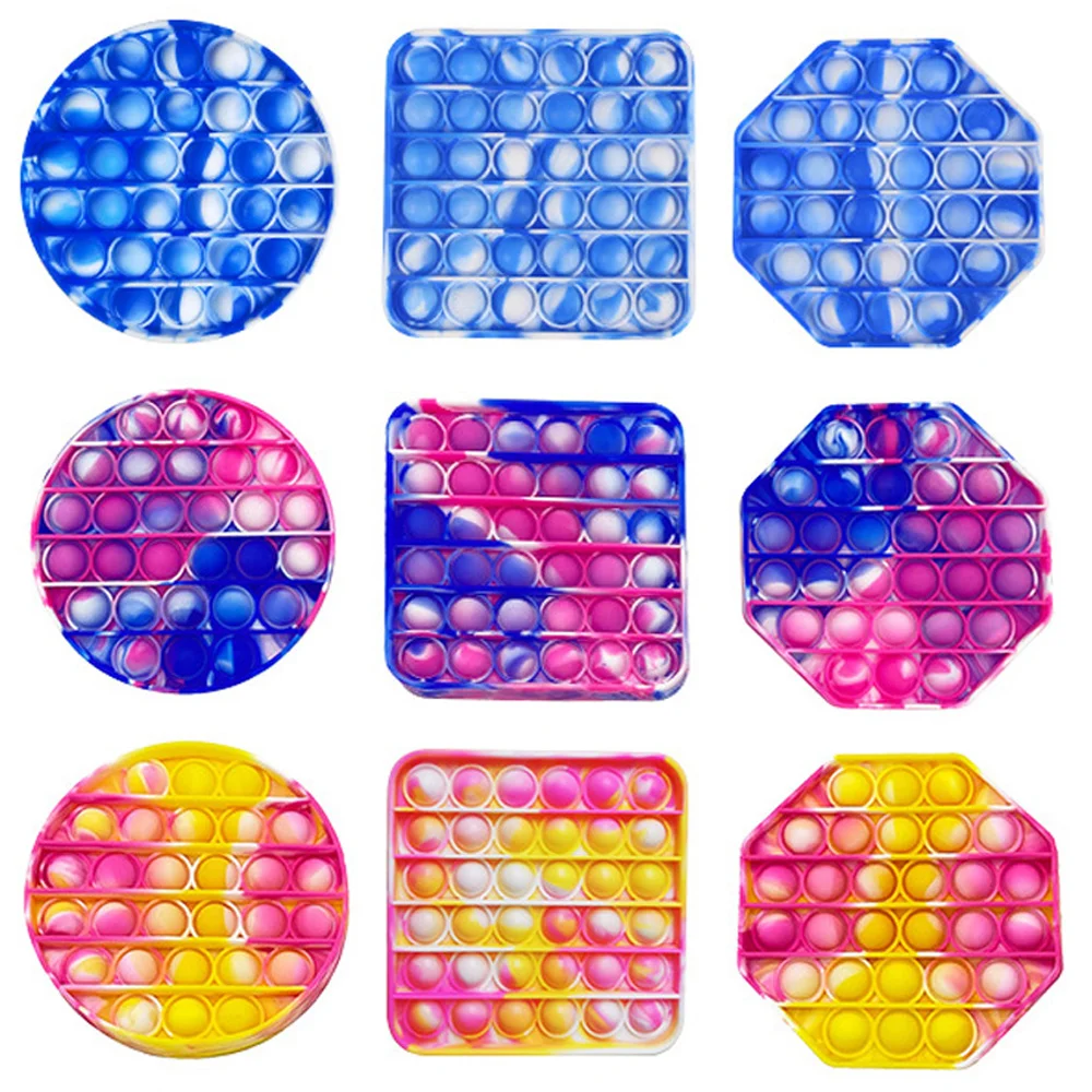 Игрушка-антистресс Pop it с радужными пузырьками, снятие стресса
Игрушка-антистресс Pop it с радужными пузырьками, снятие стресса