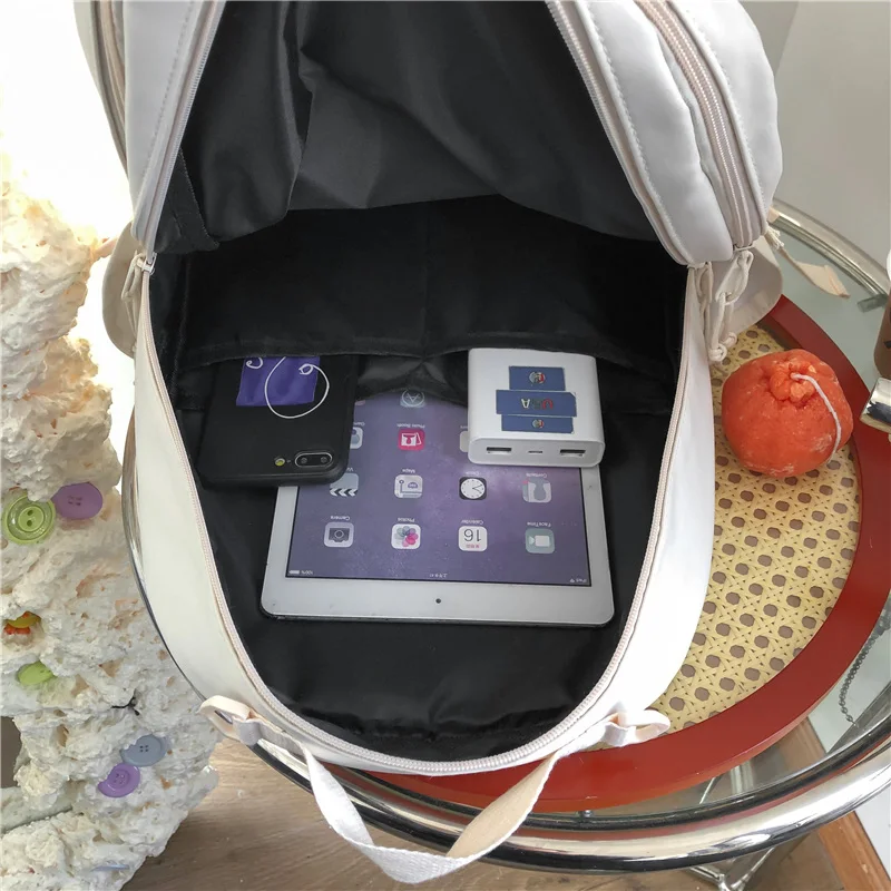 New Solid Color Waterproof Nylon Women Backpack Female Mesh Travel Bag Fashion Drawstring Schoolbag for College Girls
New Solid Color Waterproof Nylon Women Backpack Female Mesh Travel Bag Fashion Drawstring Schoolbag for College Girls