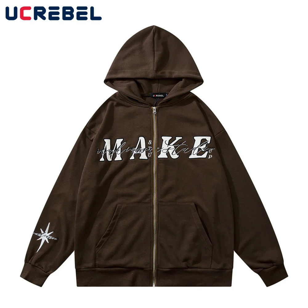 Letter Embroidery Cardigan Sweatshirts Mens Autumn Casual Hoodies Jacket Streetwear Loose Outerwear Men
Letter Embroidery Cardigan Sweatshirts Mens Autumn Casual Hoodies Jacket Streetwear Loose Outerwear Men