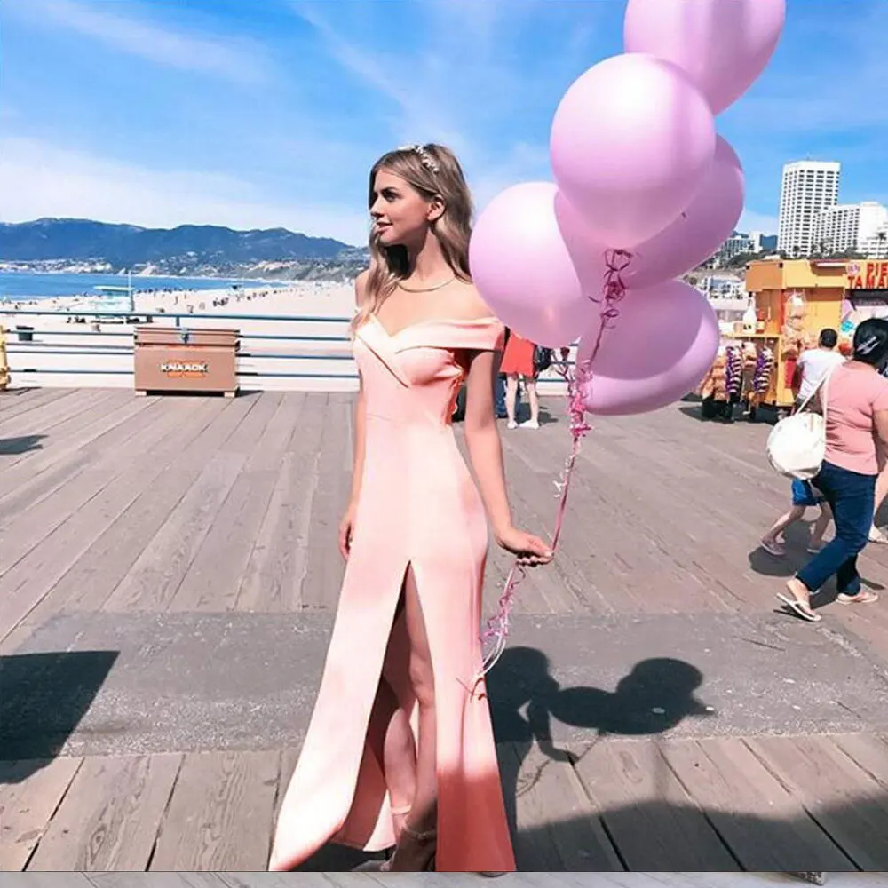 Summer Sexy Strapless Tube Top Split Dress Fashion White Yellow Pink V-neck High Waist Women's Maxi Dress Party Club Women
Summer Sexy Strapless Tube Top Split Dress Fashion White Yellow Pink V-neck High Waist Women's Maxi Dress Party Club Women