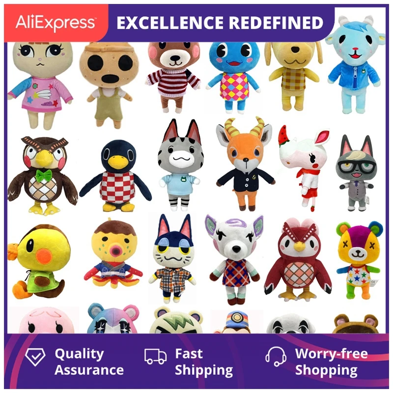 1 шт., плюшевые куклы в виде животных, 20-40 см
1 шт., плюшевые куклы в виде животных, 20-40 см