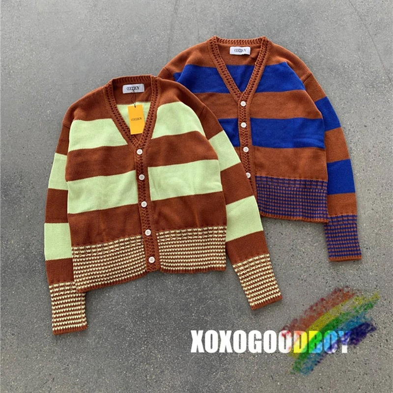 Однотонный свитер GOODBOY XOXOGOODBOY для мужчин и женщин, высококачественный мужской свитер в полоску, с ярко крупным подолом, 1:1
Однотонный свитер GOODBOY XOXOGOODBOY для мужчин и женщин, высококачественный мужской свитер в полоску, с ярко крупным подолом, 1:1
