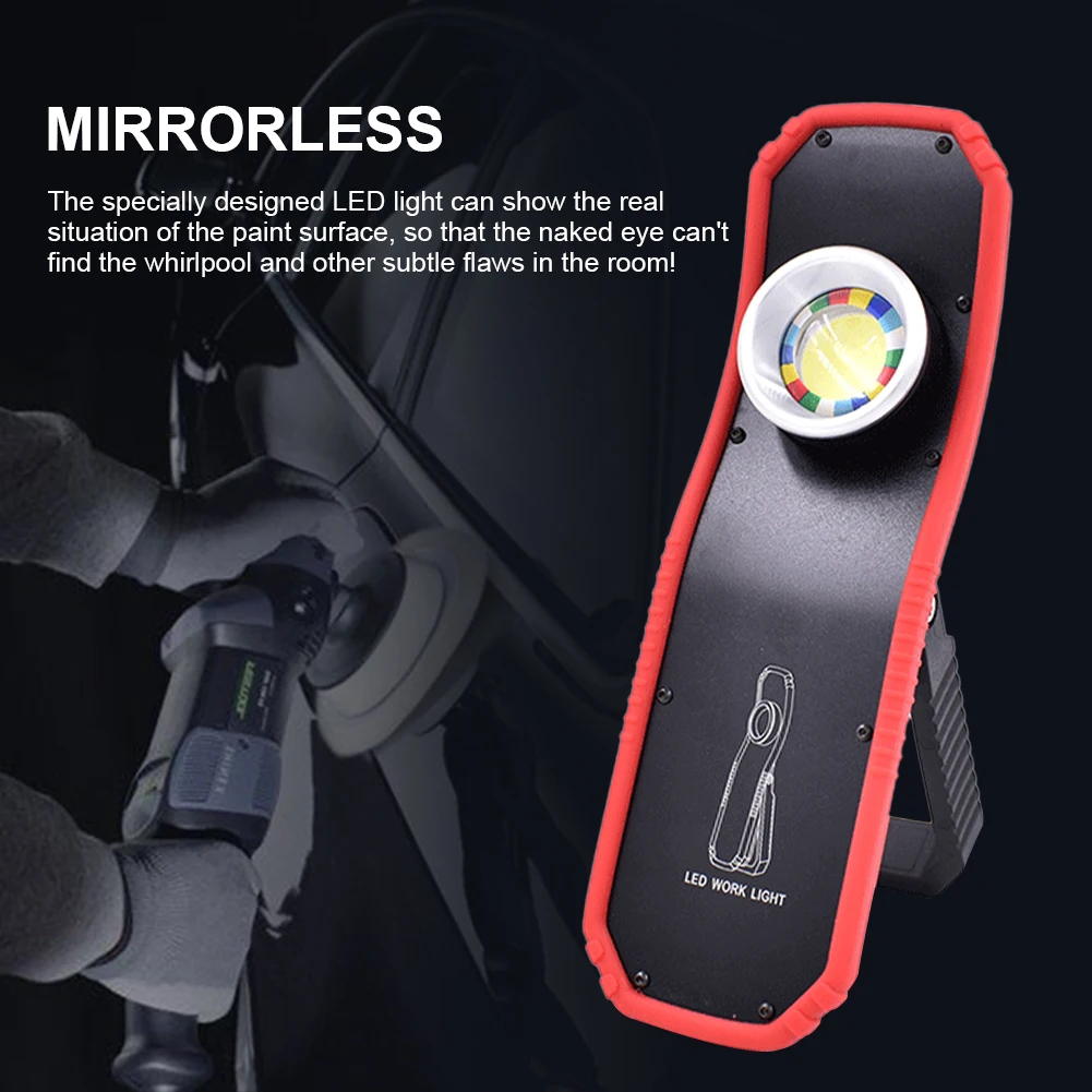 COB Lantern Hanging Work Light with Magnet Rechargeable Car Detailing Tools Portable Car Paint Checking Torch Power Light
COB Lantern Hanging Work Light with Magnet Rechargeable Car Detailing Tools Portable Car Paint Checking Torch Power Light