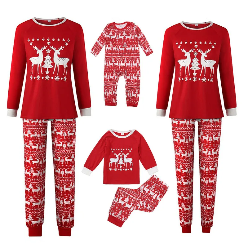 Family Christmas Matching Pajamas Set 2020 Xmas Print Cartoon Round Neck Homewear Adult Kids Pyjamas Nightwear Baby Romper 
Family Christmas Matching Pajamas Set 2020 Xmas Print Cartoon Round Neck Homewear Adult Kids Pyjamas Nightwear Baby Romper
