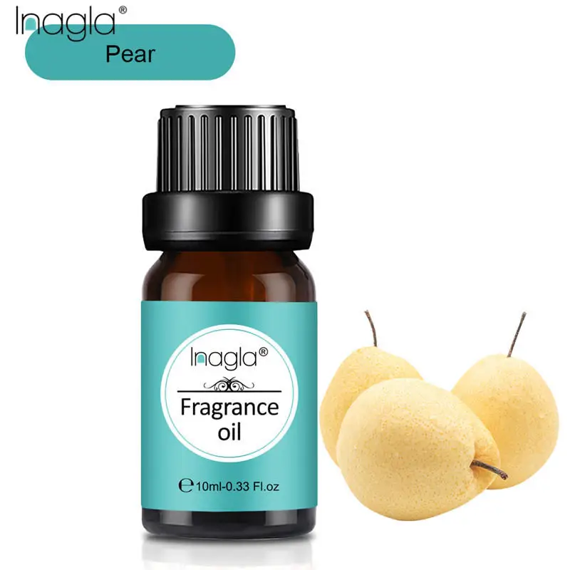 

Inagla Pear Fragrance Essential Oils 10ml Pure Plant Fruit Oil For Aromatic Aromatherapy Diffusers Vanilla Pine Needles Oil