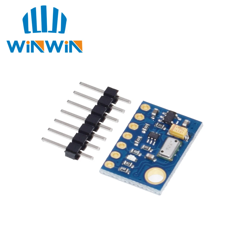 10 шт. GY-63 MS5611 атмосферный модуль датчика высоты с высоким разрешением IIC / SPI |