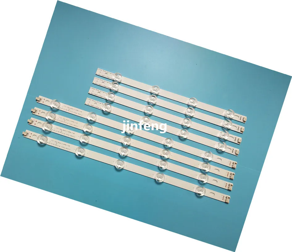 New Kit 8 PCS LED backlight strip Replacement for LG 39LN5300 innotek POLA 2.0 POLA2.0 39 inch A B type HC390DUN-VCFP1
New Kit 8 PCS LED backlight strip Replacement for LG 39LN5300 innotek POLA 2.0 POLA2.0 39 inch A B type HC390DUN-VCFP1