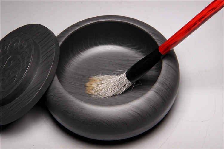 Chinese 4 Treasures Inkstone Natural Stone Inkslab For Calligraphy And Painting Student Inkslab She Yan Tai
Chinese 4 Treasures Inkstone Natural Stone Inkslab For Calligraphy And Painting Student Inkslab She Yan Tai